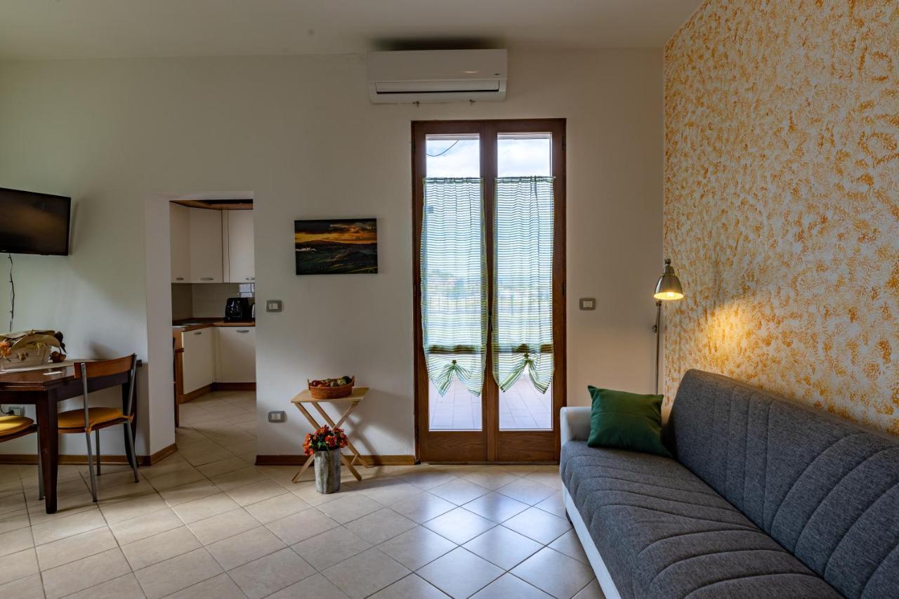 Il Trabucco E La Terrazza Della Val D' Orcia Apartamento San Quirico dʼOrcia Exterior foto