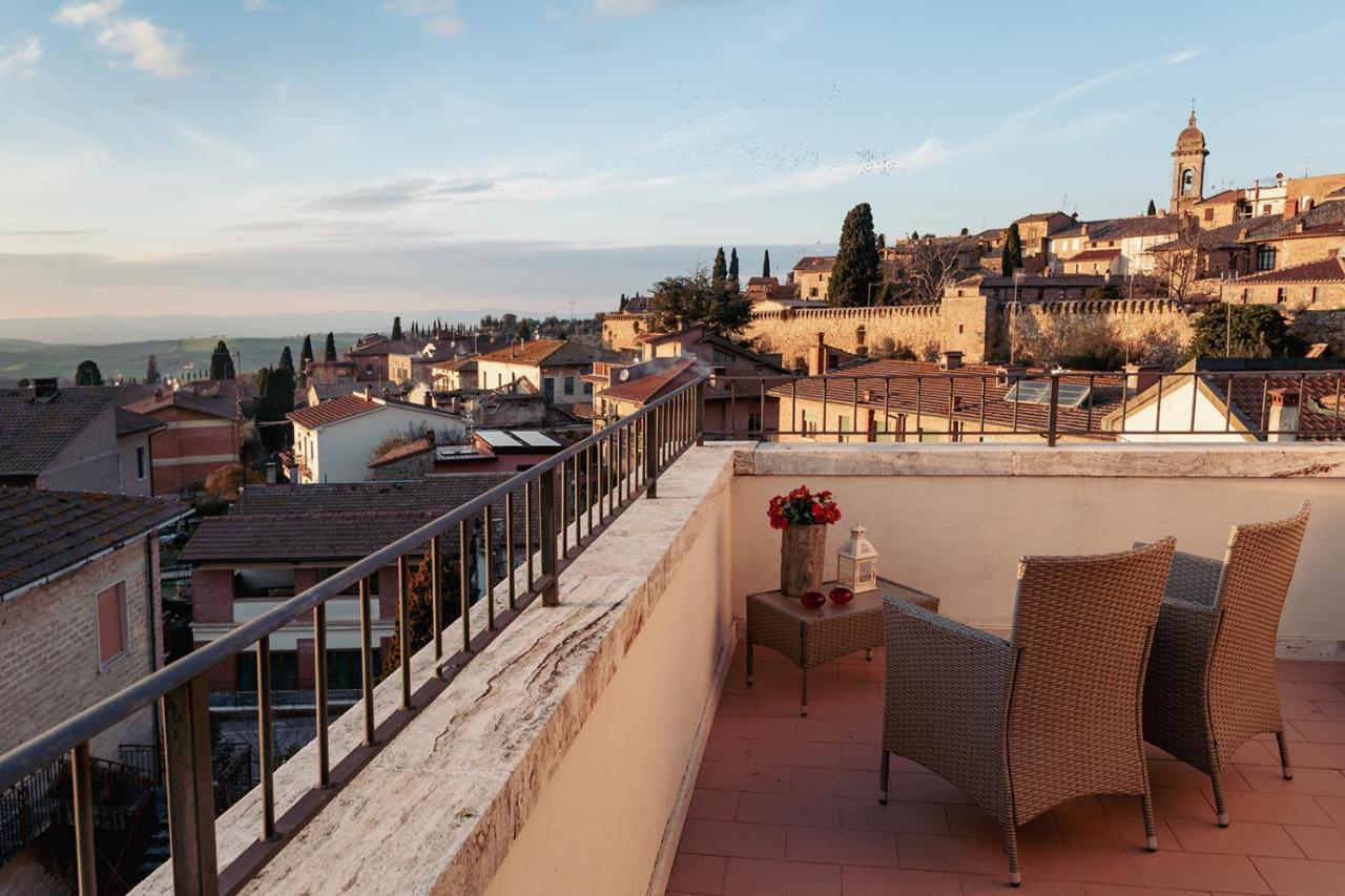Il Trabucco E La Terrazza Della Val D' Orcia Apartamento San Quirico dʼOrcia Exterior foto